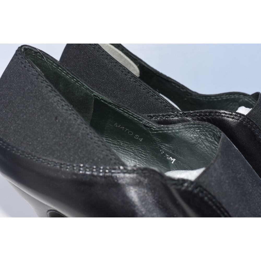 Donald J Pliner Mato Black Leather Pointed Toe Pump Bootie Womens Size 9 - Picture 7 of 13